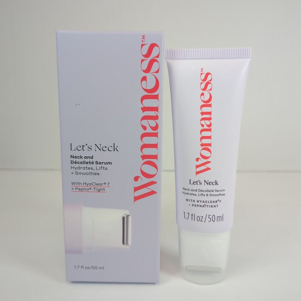 Womaness Let's Neck And Décolleté Firming Serum Roll On Cream‎ Tightening Lifts